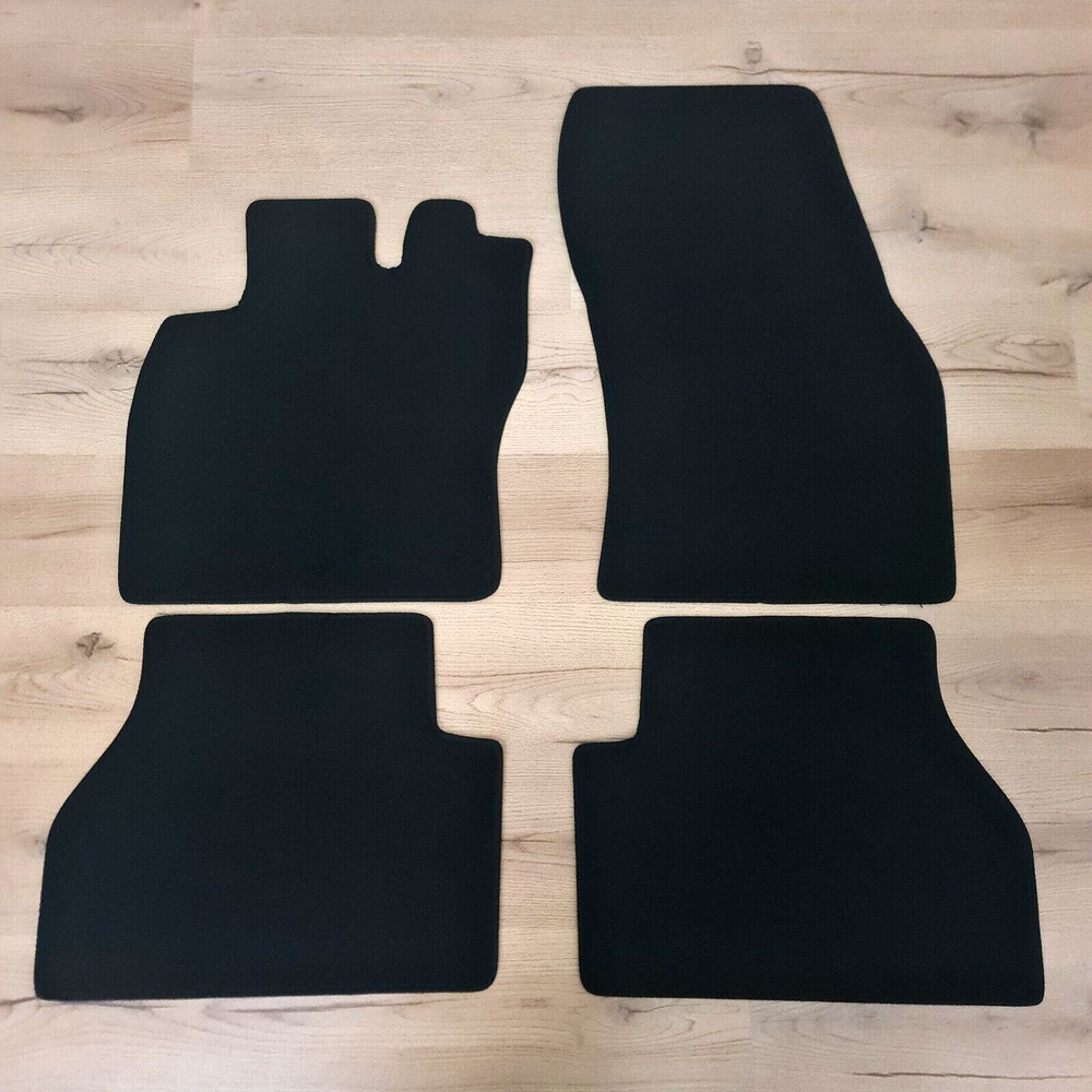 VW Caddy VAN Velour Waterproof Black Car Floor Mats Auto Liners