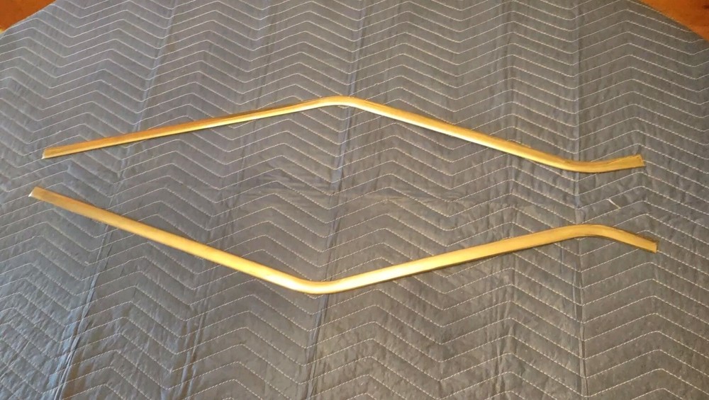 Nash Metropolitan 56-62 OEM Exterior Door Panel Trim Set - High Quality
