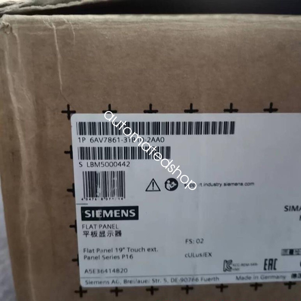 1PC NEW SIEMENS Touch Screen 6AV7861-3TB10-2AA0 Shipping DHL or FedEX