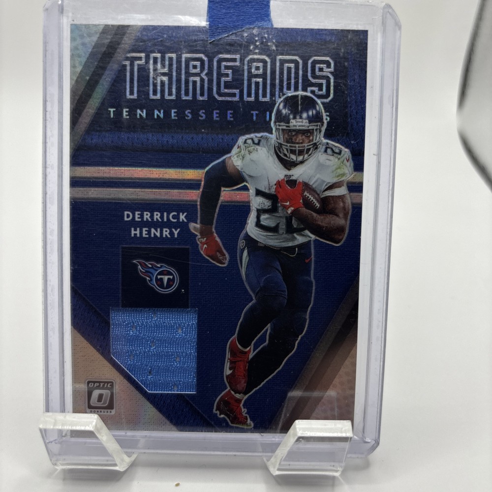 2020 Panini Donruss Optic - Donruss Threads #DT-DH Derrick Henry (MEM)