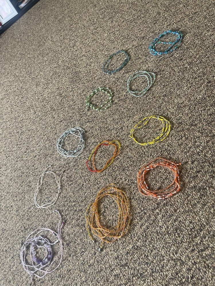 Handmade Custom Waist Beads for Women – Unique & Elegant