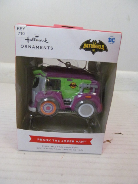 Batwheels Joker Van Christmas Ornament - DC Superhero Holiday Decor