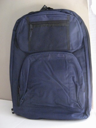 Back to School Backpack. Navy Blue. New.-image