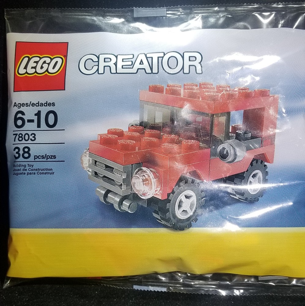LEGO Creator Mini Red 4x4 Jeep SUV Truck Vehicle 66373 New