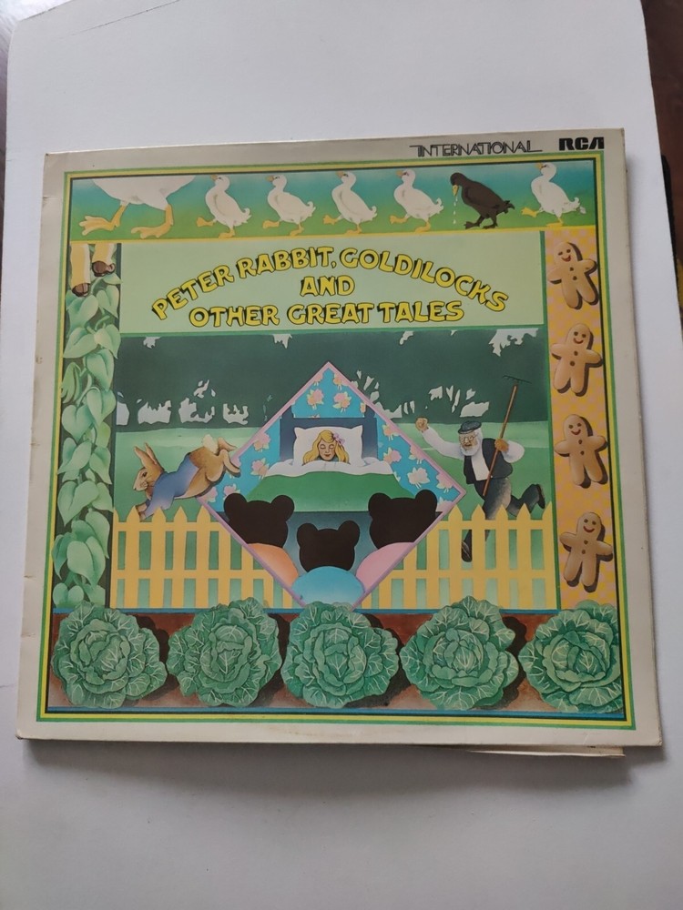 Peter Rabbit, Goldilocks and Other Great Tales Vinyl Record Very rare