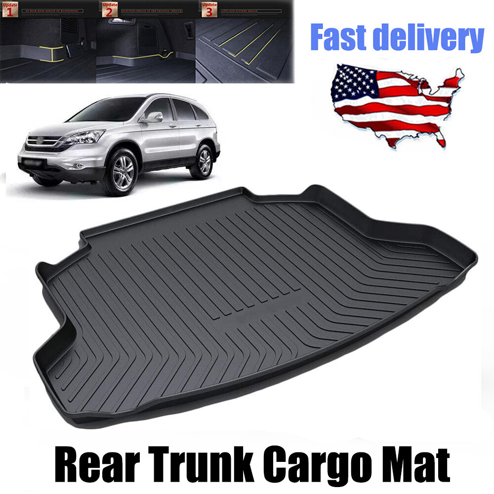 Trunk Mat Rear Cargo Liner Floor Mat All Weather fit for Honda CR-V 2007-2016