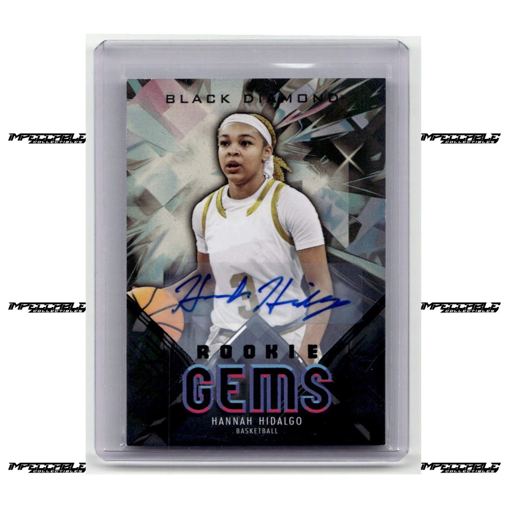 2025 UD Goodwin Champions - Black Diamond #BDRG-HH Hannah Hidalgo Auto /49