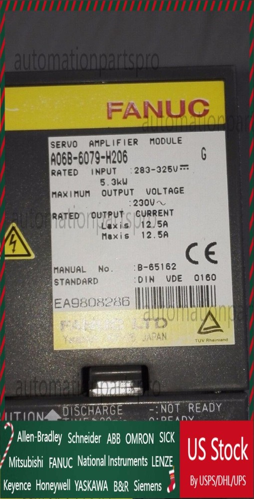 New Genuine New In Box FANUC A06B-6079-H206 Servo Drive Free Shipping