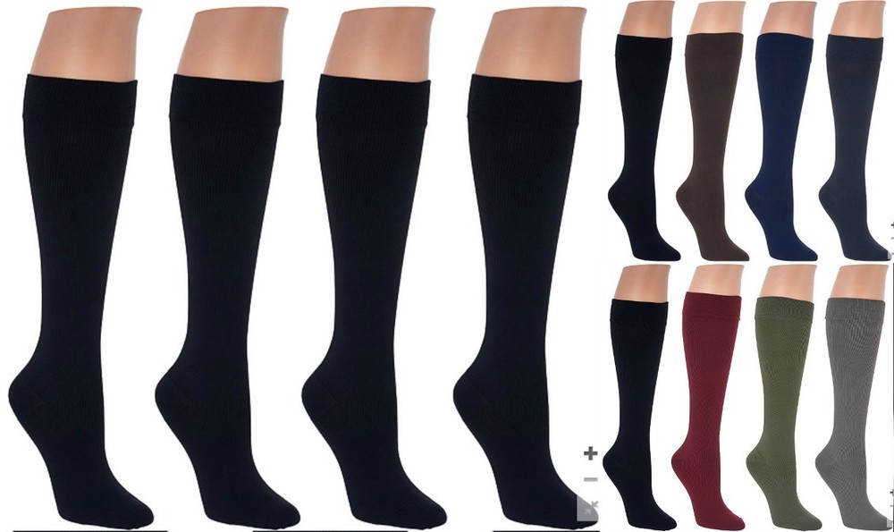 Legacy~Graduated Compression Trouser Socks~A294527~Standard or Wide Calf