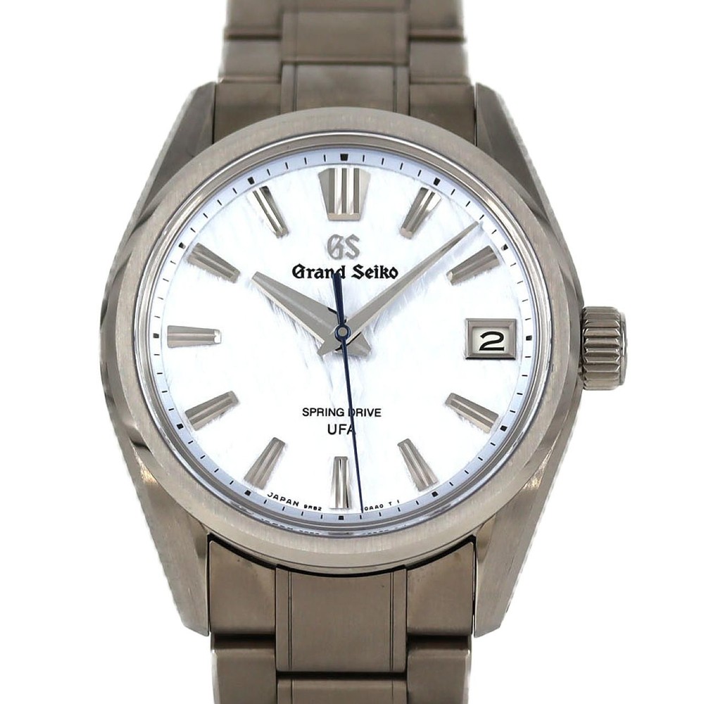 Authentic Seiko Evolution 9 Collection Spring Drive UFA 9RB2-0AA0/SLGB003 TI...