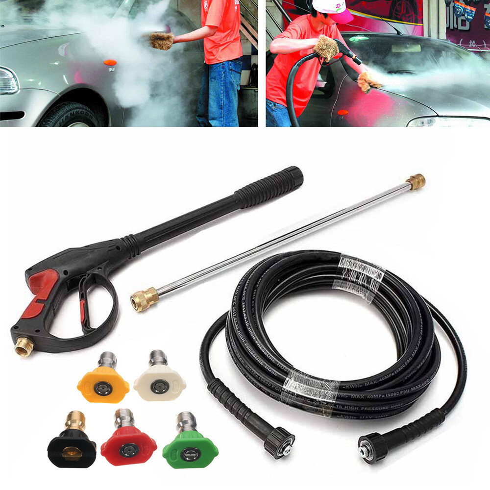 For Craftsman High Pressure Power Washer Spray Gun Wand Hose Kit and 5 Tips NEW