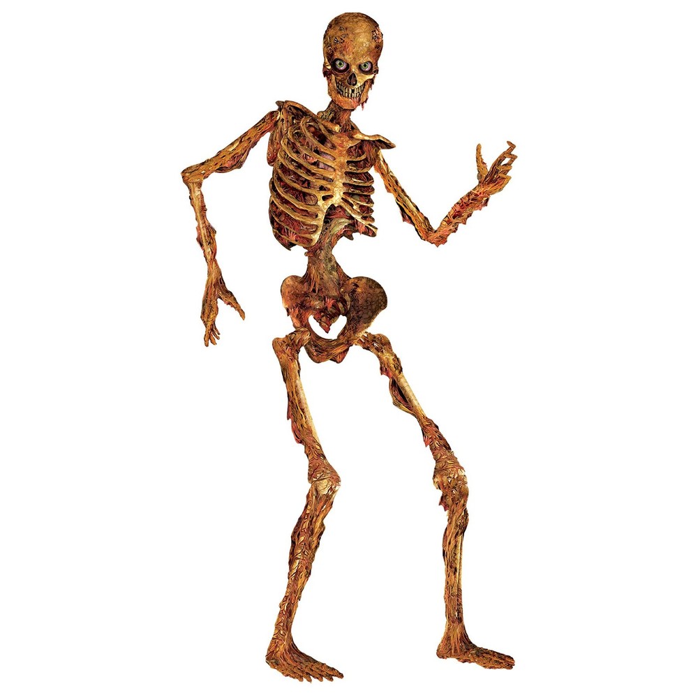 6 ft Beistle Jointed Skeleton Halloween Party Decoration