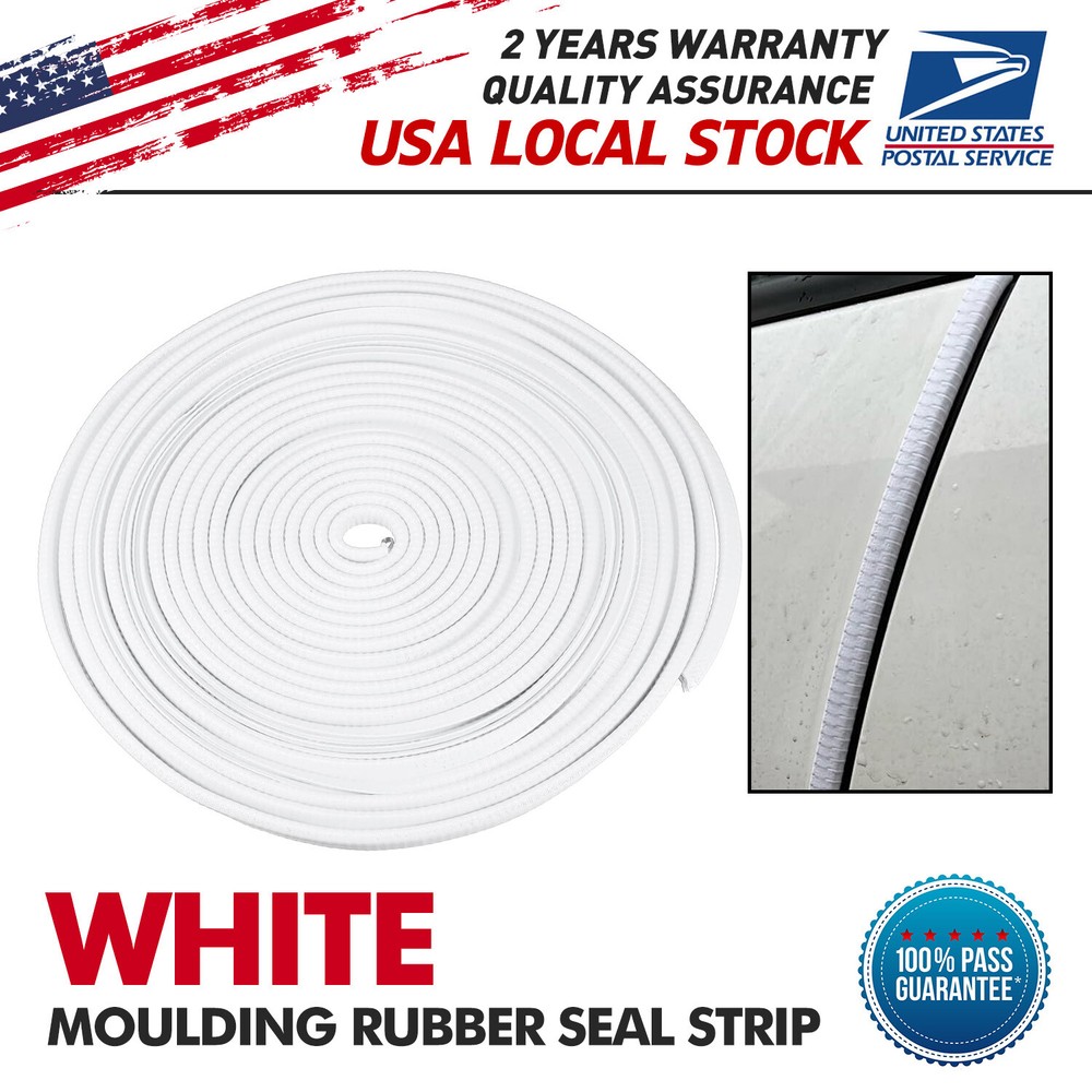 20ft Rubber Seal Weather Strip Door Window Lock Trunk Hood Edge Trim For Car SUV