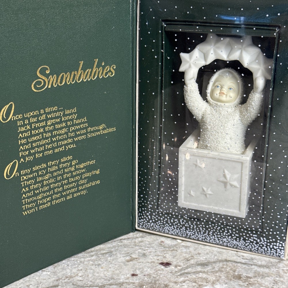 Winter Tales Snowbabies A Star In The Box 68803 Dept 56 Original Packaging
