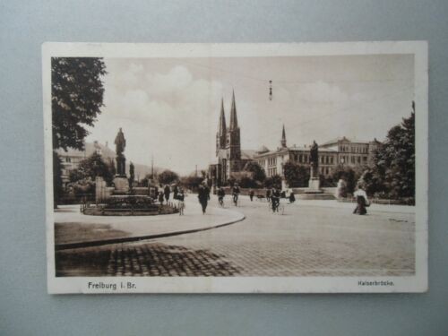Postcard Freiburg i. Br. Imperial Bridge (No.629)
