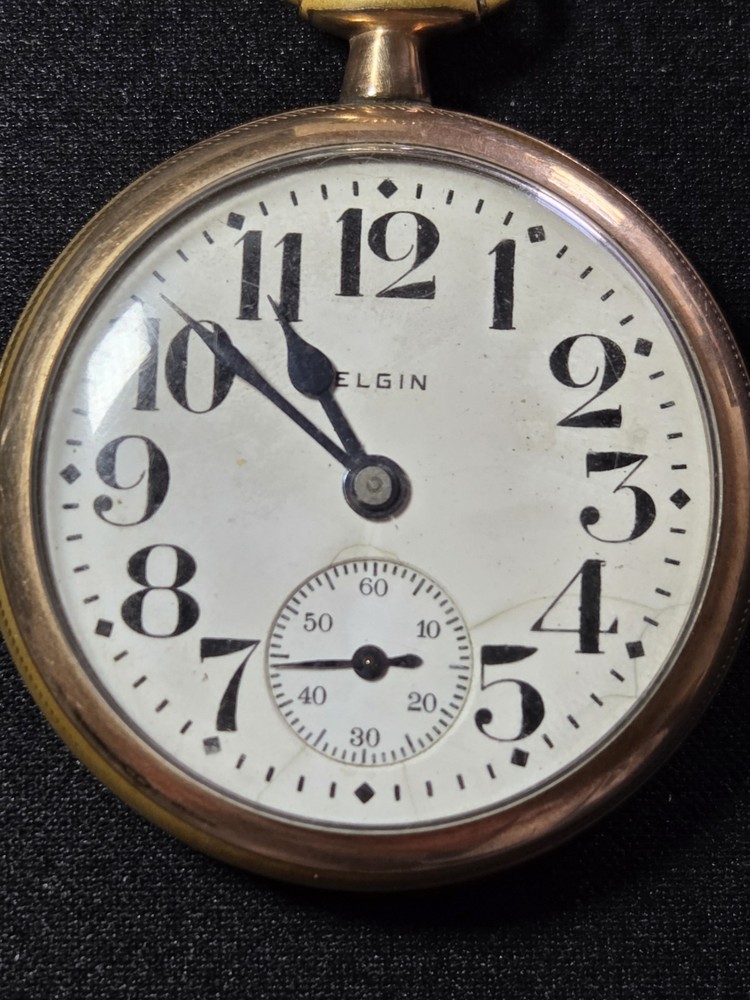 Vintage Elgin pocket watch, Grade 223, Model 1, manufactured around 1900 in...
