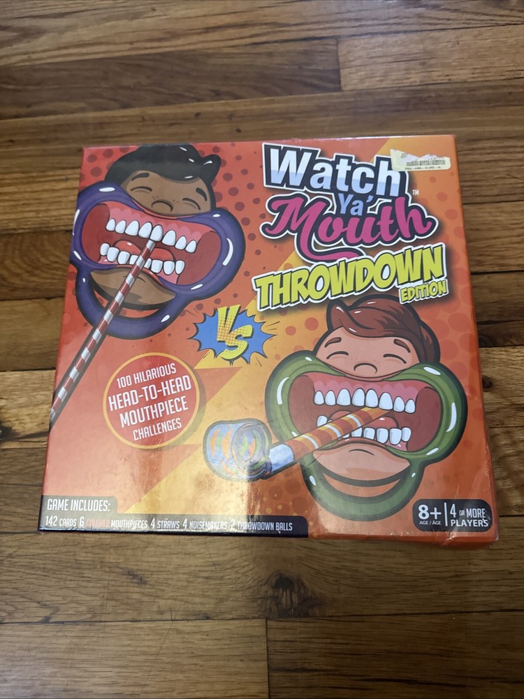 New Watch Ya Mouth Throwdown Edition Crushed Corner Head-to-Head Mouthpiece Game