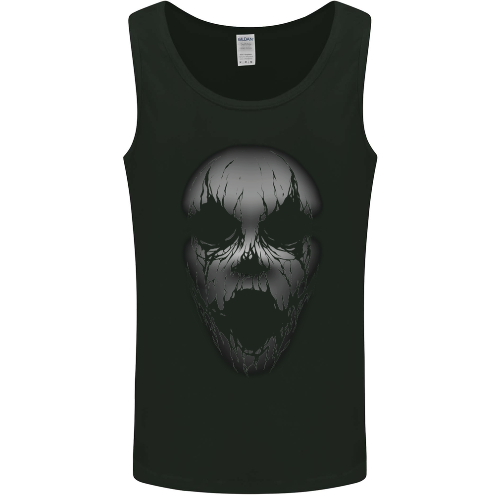 Horror Clown Face Halloween Mens Vest Tank Top