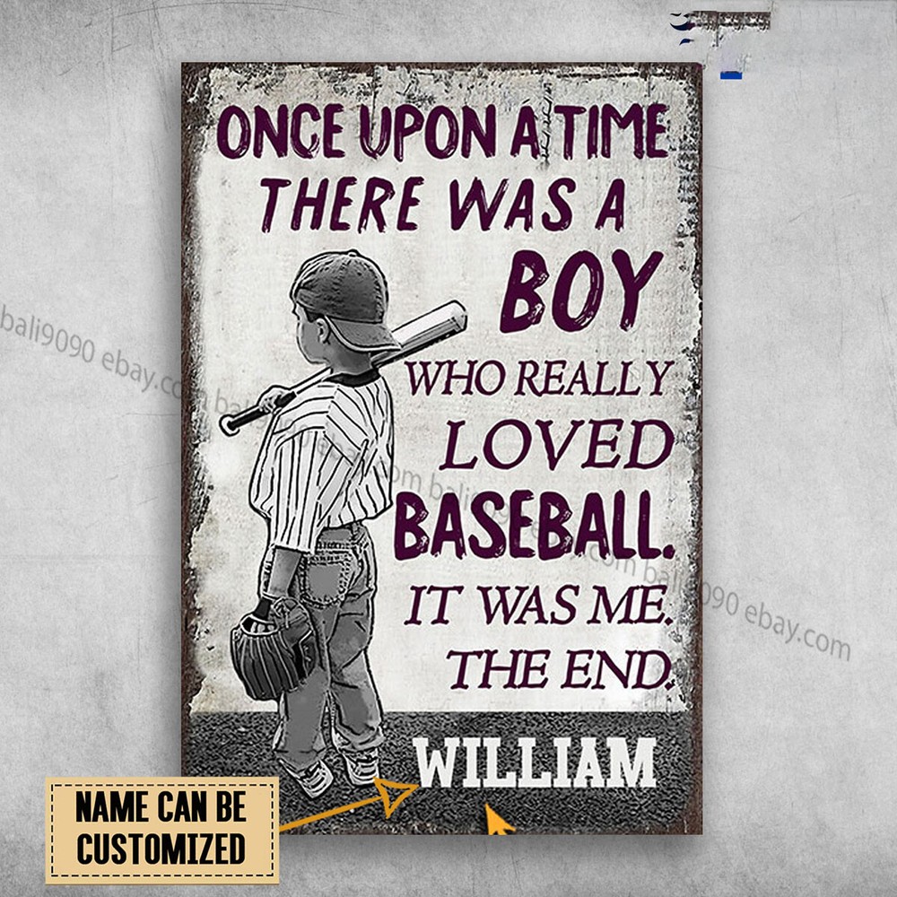 Baseball Boy, Once Upon A Time, There Was A Boy, Who Really Loved Baseball, I...