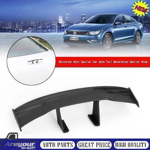 Universal Carbon Fiber Mini Spoiler for Car Tail Decoration