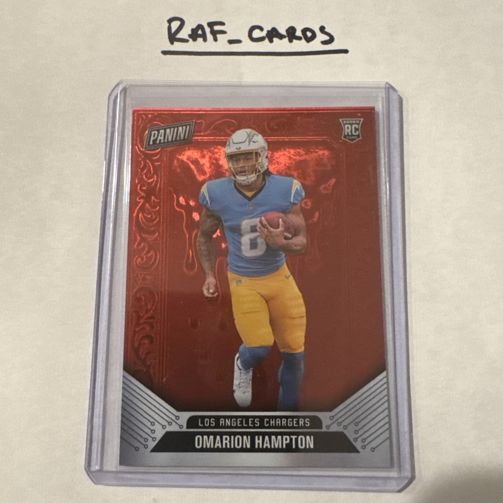 2025 Panini Cyber Monday Omarion Hampton RC /75 #CM19-image