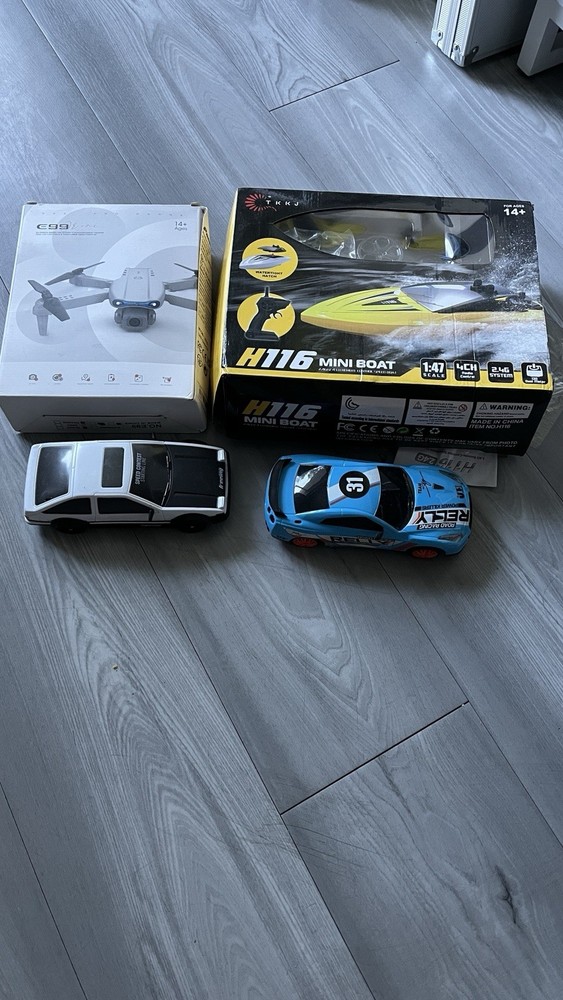 2-in-1 RC Car Drone and Boat Adventure Combo  