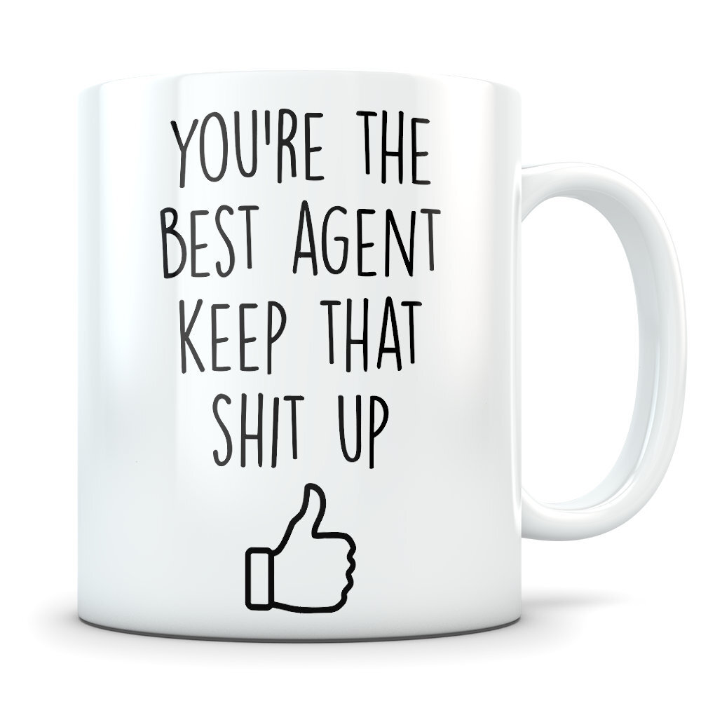 Agent Gift Agent Mug Agent Gift Idea Agent Birthday Agent Appreciation Agent