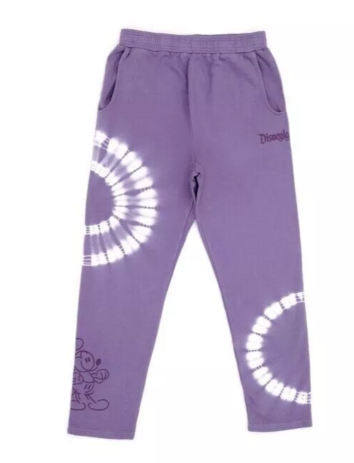 Disneyland Purple Mickey Mouse Sweatpants Large Unisex Mickeywear