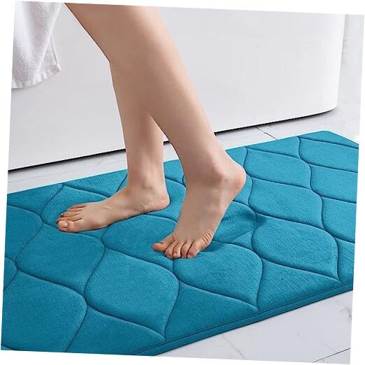 Ultra Soft Non-Slip Memory Foam Bath Mat with Water Absorbent Comfort