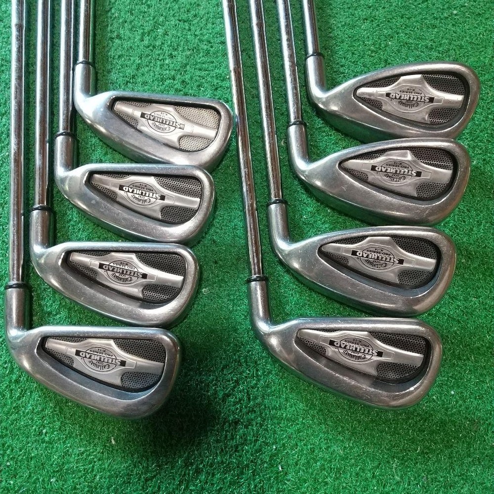Callaway Steel Head X14 Pro Series 3I pw Irons Set S Flex Club Golf Clubs