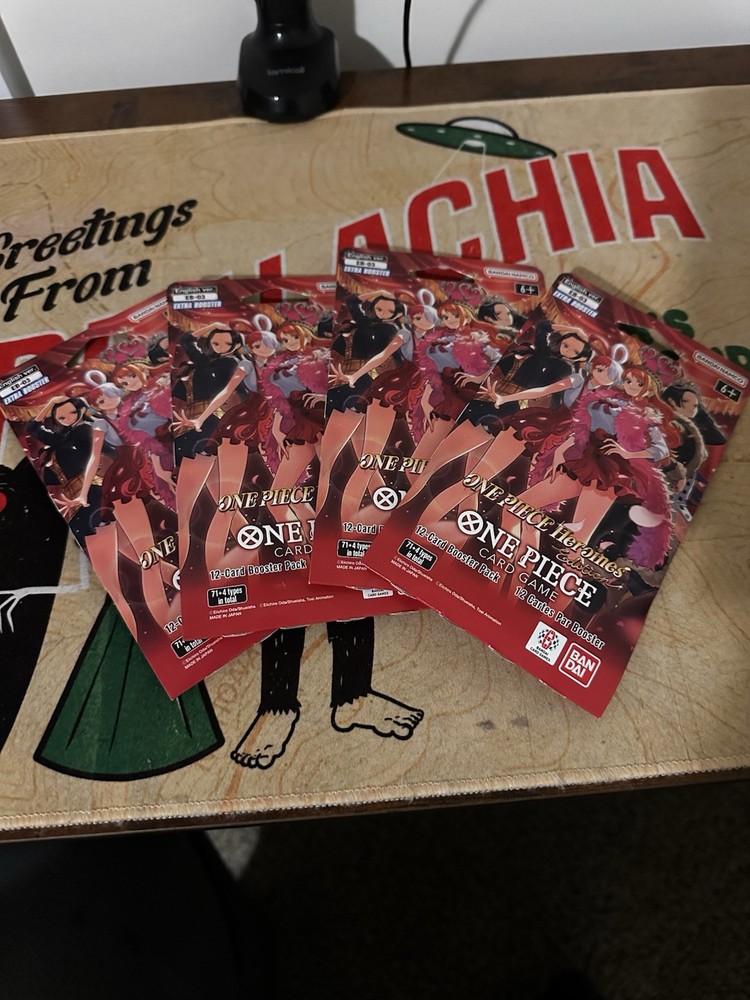 Bandai One Piece Heroines Card Game Booster Packs English 4 Packs