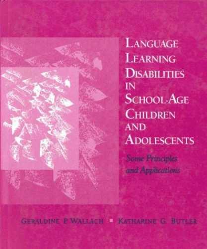 Language Learning Hardcover by Geraldine P. Wallach - Acceptable Condition