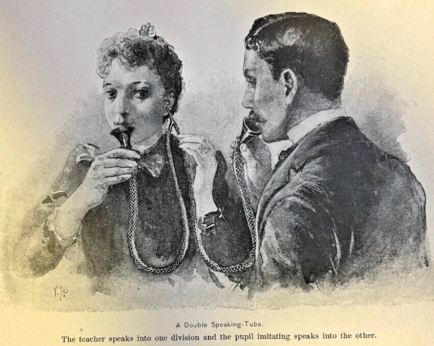 1892 Education of the Deaf & Dumb by Walter Peet