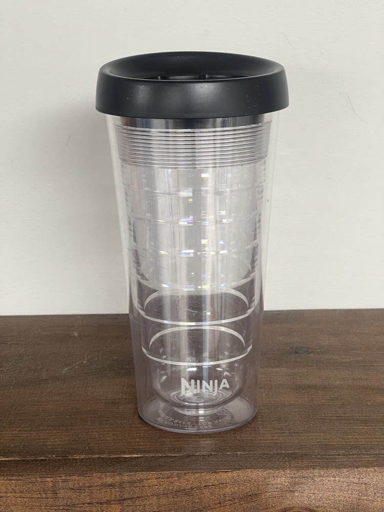 Ninja Coffee Bar Insulated Hot Cold Tumbler 8” Travel Mug Cup With Lid Tritan