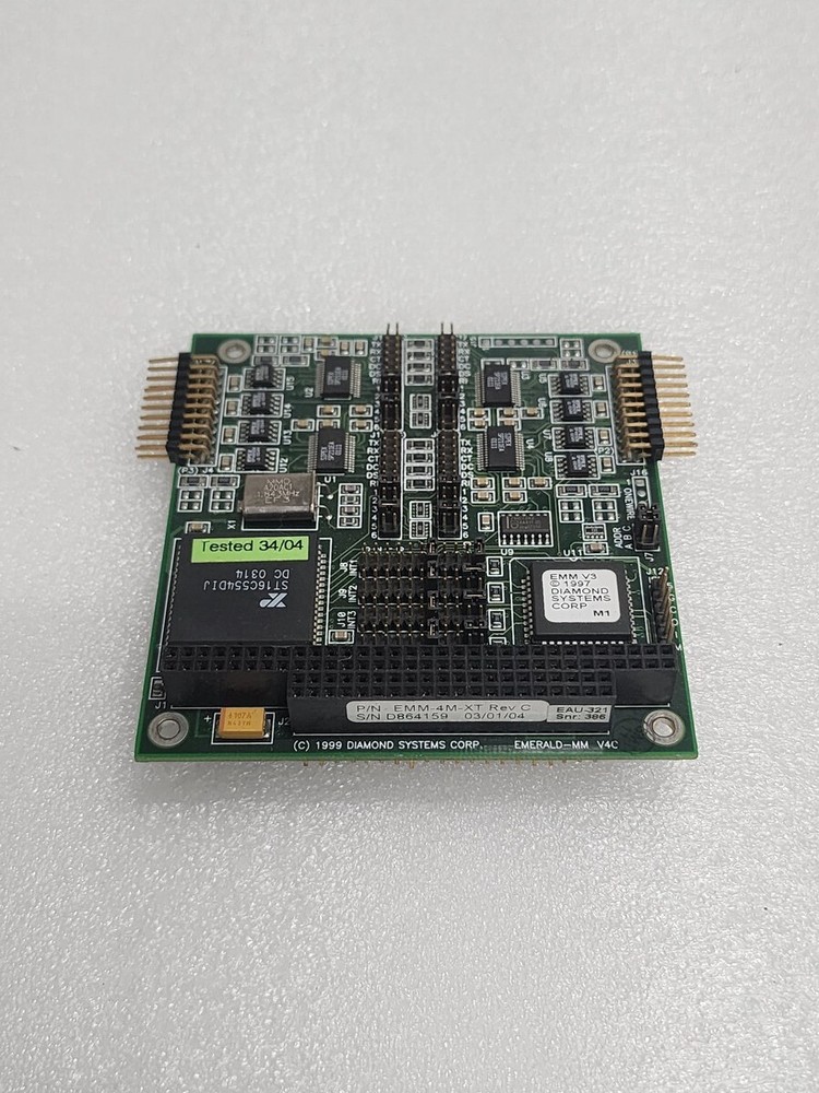 DIAMOND SYSTEM CORP EMM-4M-XT 4-PORT RS-232/422/485 PC/104 MODULES EMERALD-MM V4C