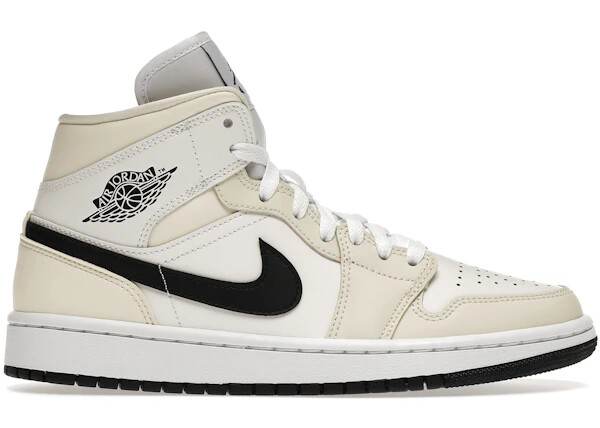 Size 5.5M/7W - Jordan 1 Mid Coconut Milk (Women's) BQ6472-121