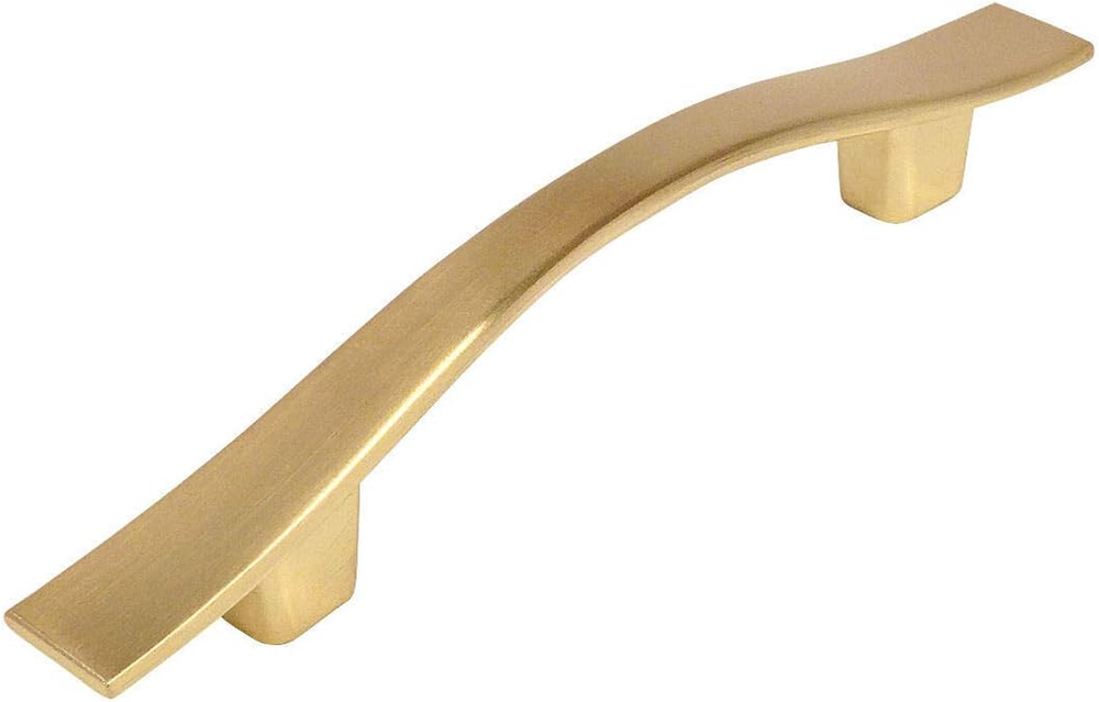 10 Pack -  8902BB Brushed Brass Cabinet Hardware Handle Pull - 3