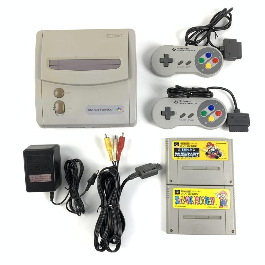 Super Famicom Jr. Console SHVC-101 Tested System Nintendo JAPAN BUNDLES 1455 UT