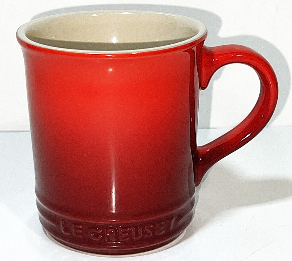 Le Creuset Cerise Ombre 12oz Stoneware Mug Gradient Red