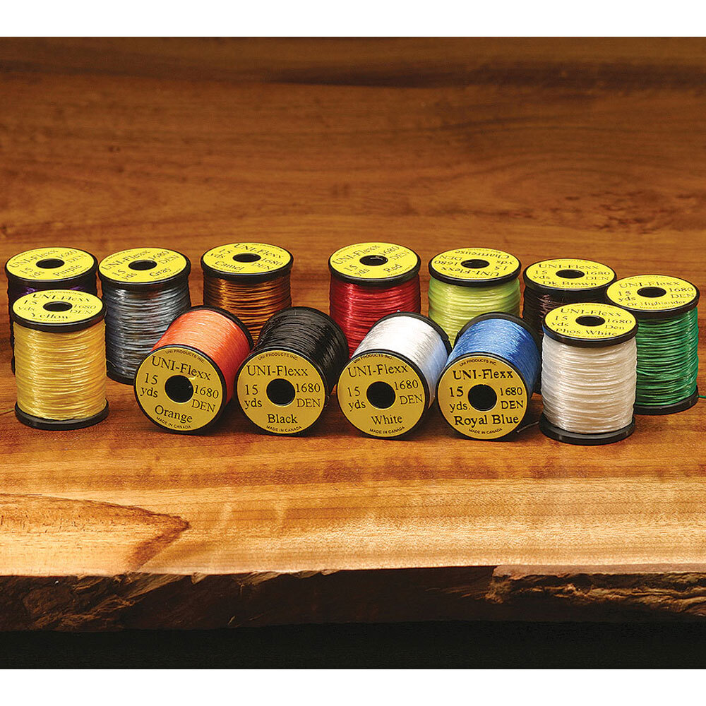 UNI Flexx Thread Fly Tying Materials - All Colors & Sizes