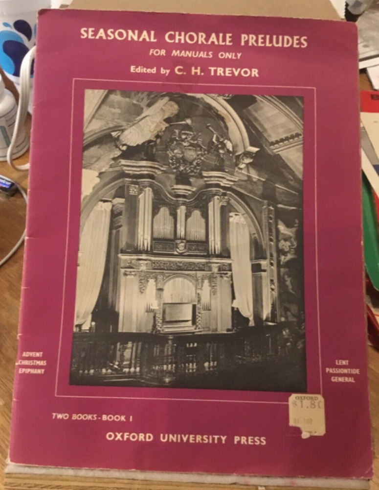 Seasonal Chorale Preludes For Manuals Only, Book 1 Paperback-image