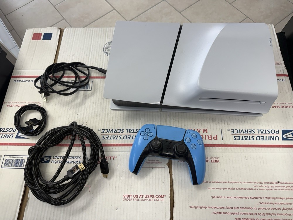 Sony PS5 SLIM PlayStation 5 1TB 4K Disc Edition Gaming Console CFI-2015