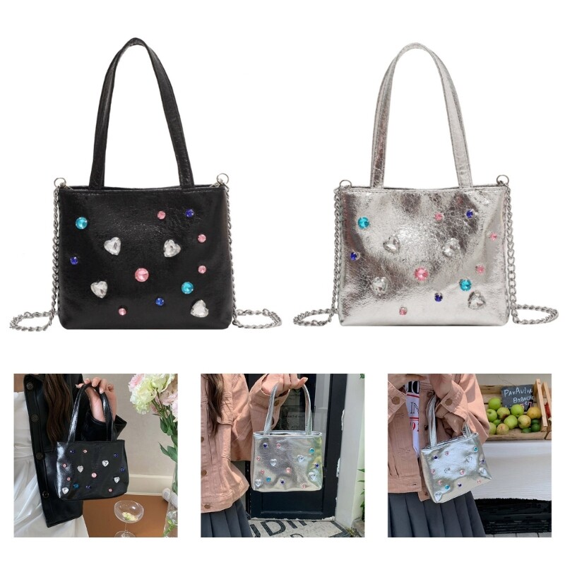 Leisure Bag for Women Crossbody Bag Trendy Chain Bag Lady Purse Versatile Bags