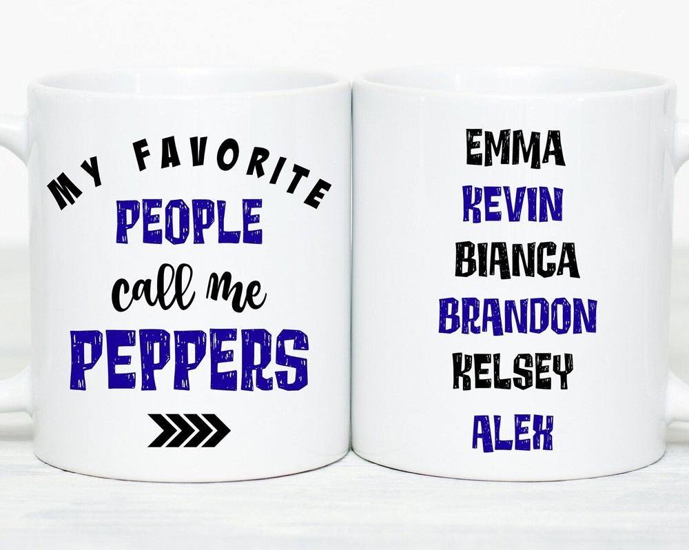 Peppers Gift Peppers Mug Personalized Peppers's Favorite Peppers Gift
