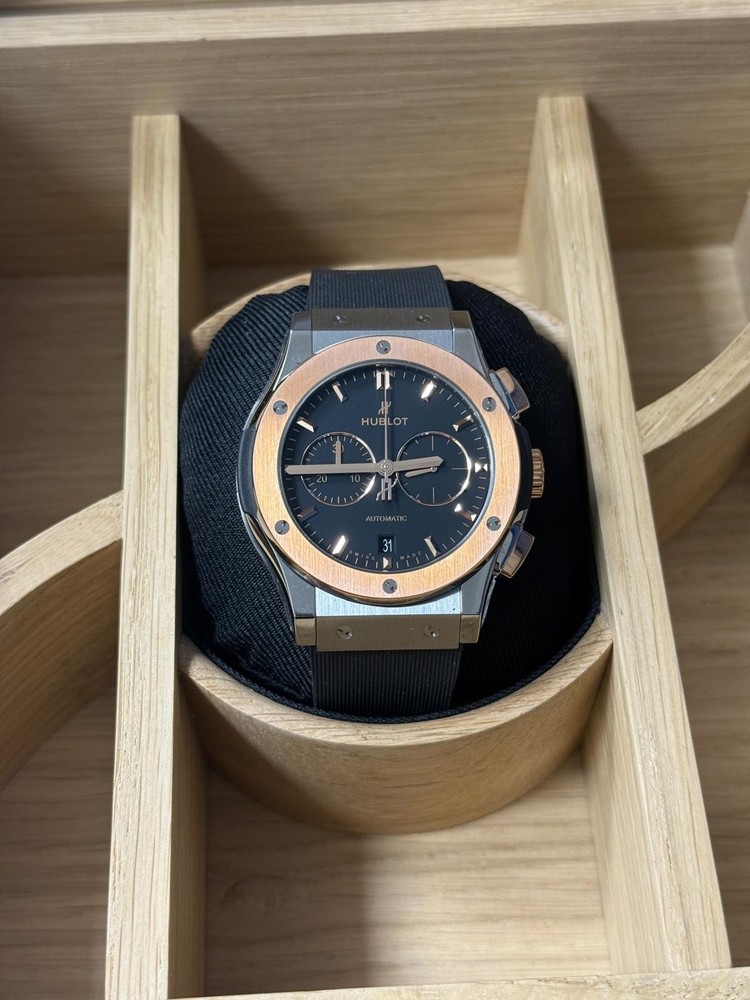 HUBLOT 541.NO.1181.RX  CHRONOGRAPH TITANIUM KING GOLD 42MM