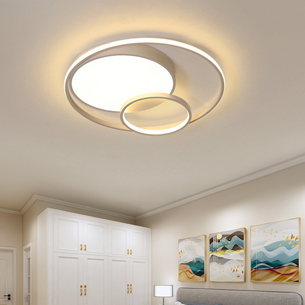 55W Modern Acrylic LED Ceiling Light for Bedroom Living Room Chandelier