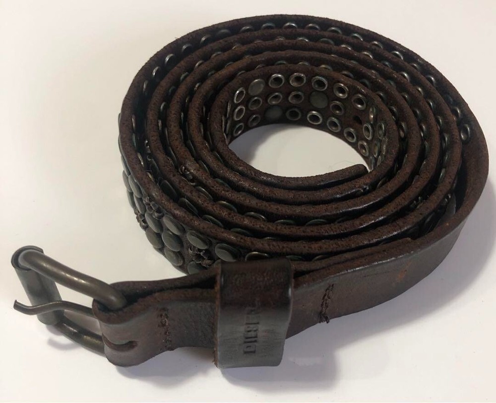 Vintage Diesel Studded Men's Belt 42