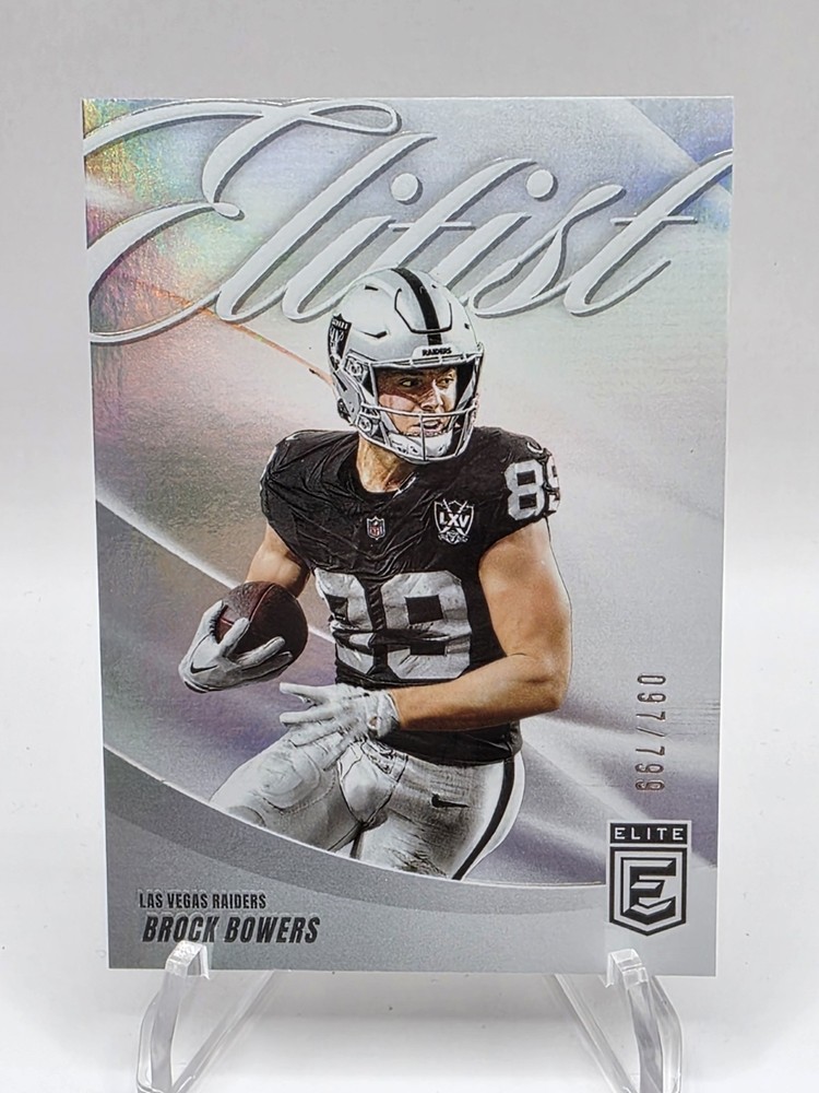 2025 Panini Donruss Elite- Brock Bowers Elitist /799 #4 Raiders