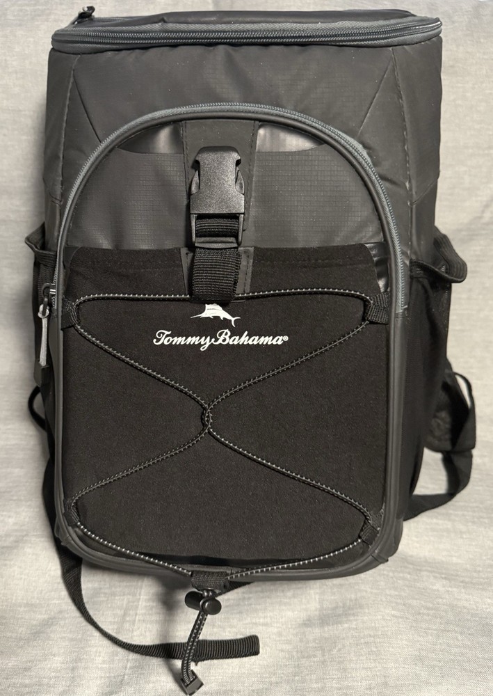 Tommy Bahama NEW Deep Freeze Cooler Insulated  Backpack 24 Cans Lots Of Pockets