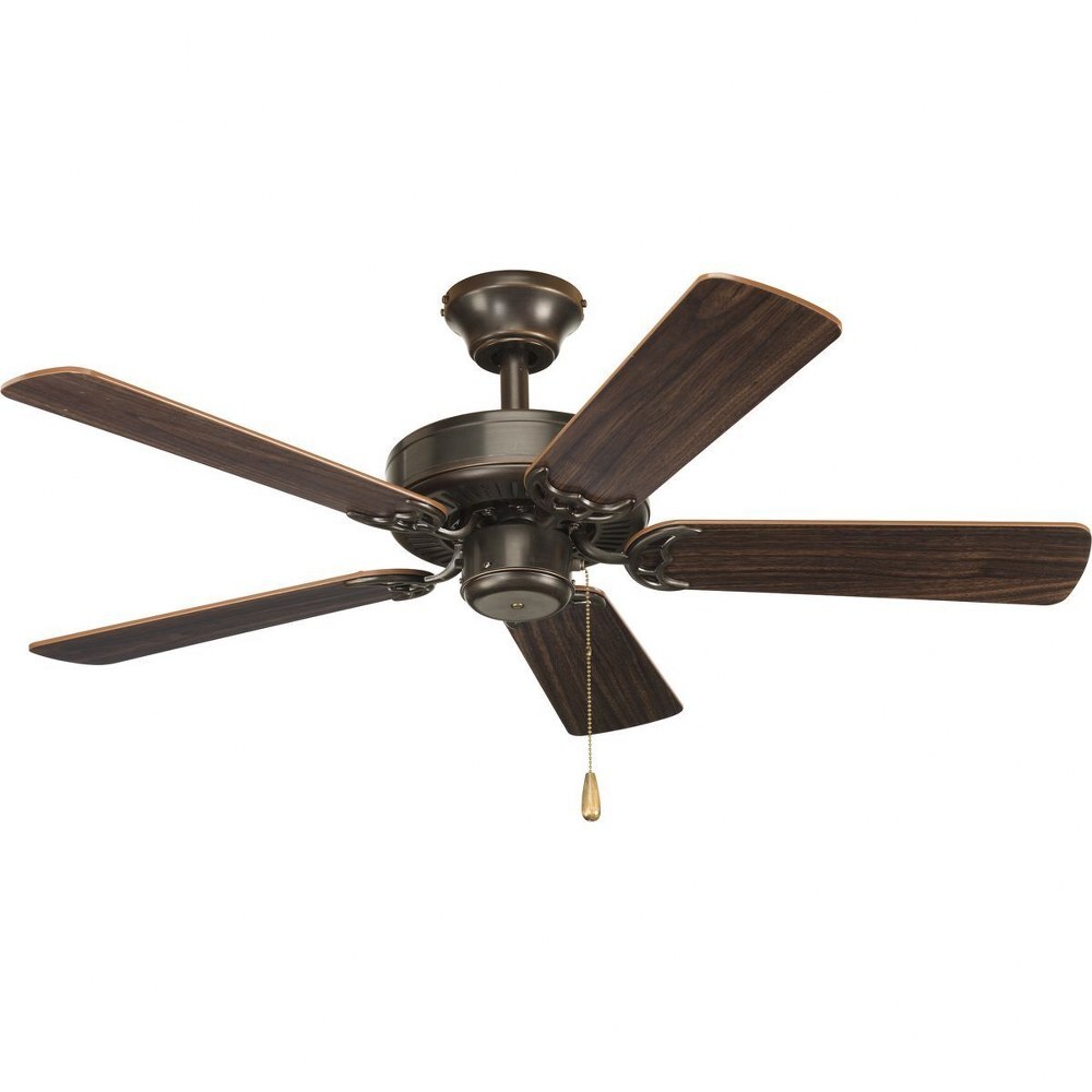 Progress Lighting P2500 AirPro 42 Inch 5-Blade Reversible Indoor Ceiling Fan